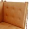 2 Seater Spokeback Sofa in Natural Leather from Børge Mogensen 15