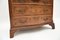 Vintage Georgian Style Burr Walnut Chest of Drawers, 1930s, Image 12