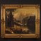 Romantischer Künstler, Landschaft, 1880, Öl auf Leinwand, Gerahmt 1