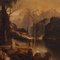 Romantic Artist, Landscape, 1880, Oil on Canvas, Framed 8