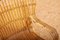 Poltrona in vimini. Struttura e sedile in bambù intrecciato, Immagine 5