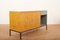 Sideboard in Black Metal Frame, Veneered Wood Body with Lockable Double Doors, Image 8