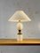 Lampada da tavolo neoclassica in ceramica, anni '70, Immagine 1