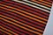 Turkish Handmade Striped Kilim Rug, 1960s, Image 3