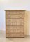 Bamboo and Wicker Chest of Drawers, 1970s, Image 1