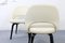 Vintage Executive Chairs in Ivory Leather by Eero Saarinen for Knoll International, Set of 6 5