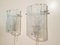 Vintage Wall Sconces in Ice Glass by Kaiser Leuchten, 1970s, Set of 2, Image 10