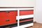 Mid-Century Walnut Sideboard with Hand-Painted Pattern, 1960s 11