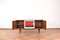 Mid-Century Walnut Sideboard with Hand-Painted Pattern, 1960s 2
