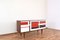 Mid-Century Walnut Sideboard with Hand-Painted Pattern, 1960s 8