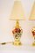 Largw Historistic Table Lamps with Fabric Shades, Vienna, 1890s, Set of 2, Image 4