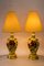 Largw Historistic Table Lamps with Fabric Shades, Vienna, 1890s, Set of 2 20