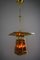 Lámpara colgante Art Déco, Viena, años 20, Imagen 10