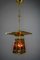 Lámpara colgante Art Déco, Viena, años 20, Imagen 6