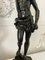 Antiche figure vittoriane intagliate ebanizzate, 1850, set di 2, Immagine 10
