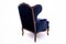 Antique French Winged Armchair, 1910, Image 12