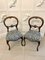 Antique Victorian Walnut Side Chairs, 1860, Set of 2 1