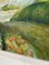 Scena da giardino, Dipinto a olio su legno, anni '60, con cornice, Immagine 12