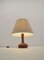 Lámpara de mesa de teca de Domus, años 60, Imagen 5