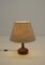 Lámpara de mesa de teca de Domus, años 60, Imagen 6