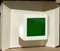 Lampada da parete Space Age in vetro di Murano verde, anni '70, Immagine 2