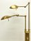 Vintage Brass Twin Double Holtkotter Floor Lamp, 1970s, Image 8