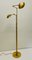 Vintage Brass Twin Double Holtkotter Floor Lamp, 1970s, Image 2