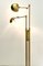 Vintage Brass Twin Double Holtkotter Floor Lamp, 1970s, Image 13