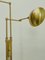 Vintage Brass Twin Double Holtkotter Floor Lamp, 1970s, Image 4