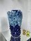 Blue Vallauris Fatlava Vases, 1960s, Set of 2 44