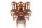 Vintage Polish Art Deco Chairs, 1940s, Set of 6 1