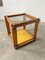 Bedside Cube Side Table in Pine by DLG Regain from Maison Regain, 1980s, Image 1