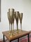 Brass Champagne Flutes, 1970s, Set of 6 7