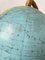 Leuchtender Terrestrial Globe Tarride, Adrien Audoux & Frida Minet zugeschrieben, 1950er 15