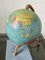 Leuchtender Terrestrial Globe Tarride, Adrien Audoux & Frida Minet zugeschrieben, 1950er 17