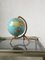 Leuchtender Terrestrial Globe Tarride, Adrien Audoux & Frida Minet zugeschrieben, 1950er 1
