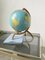 Leuchtender Terrestrial Globe Tarride, Adrien Audoux & Frida Minet zugeschrieben, 1950er 7
