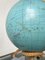 Leuchtender Terrestrial Globe Tarride, Adrien Audoux & Frida Minet zugeschrieben, 1950er 11