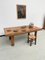 Oak Dining Table attributed to Charles Dudouyt, 1950s 4