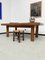 Oak Dining Table attributed to Charles Dudouyt, 1950s 15