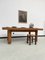 Oak Dining Table attributed to Charles Dudouyt, 1950s 6