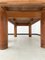 Oak Dining Table attributed to Charles Dudouyt, 1950s 17