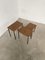 Tavolini ad incastro modernisti in teak, anni '50, set di 3, Immagine 37