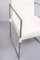 Butacas reclinables de cuero blanco de Bert Plantegie, 1999. Juego de 2, Imagen 4