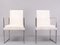 White Leather Reclining Armchairs by Bert Plantegie, 1999, Set of 2, Image 10