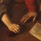 Artiste Italien, Joueurs de Cartes, 1650, Huile sur Toile, Encadrée 2