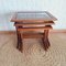 Vintage Danish Nesting Tables in Teak and Glass, 1970s, Set of 3, Image 12