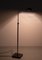 Lámpara de pie Stich ajustable de cuero de Jacques Adnet, 1975, Imagen 11