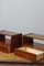 Tables de Chevet Modernes en Placage de Teck, 1950s, Set de 2 6