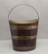 Antique Oval Brass Bound Bucket, 1820 6